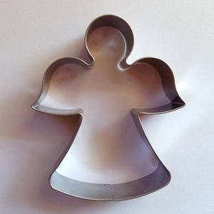 Karácsonyi sütikiszúró angyal mézeskalács forma 8,1 x 6,6 cm