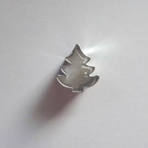 Mini fenyőfa linzer közép, karácsonyi linzer kiszúró 2,2 cm