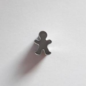 Mini mézi emberke linzer közép kiszúró, linzer kiszúró 1,7 cm